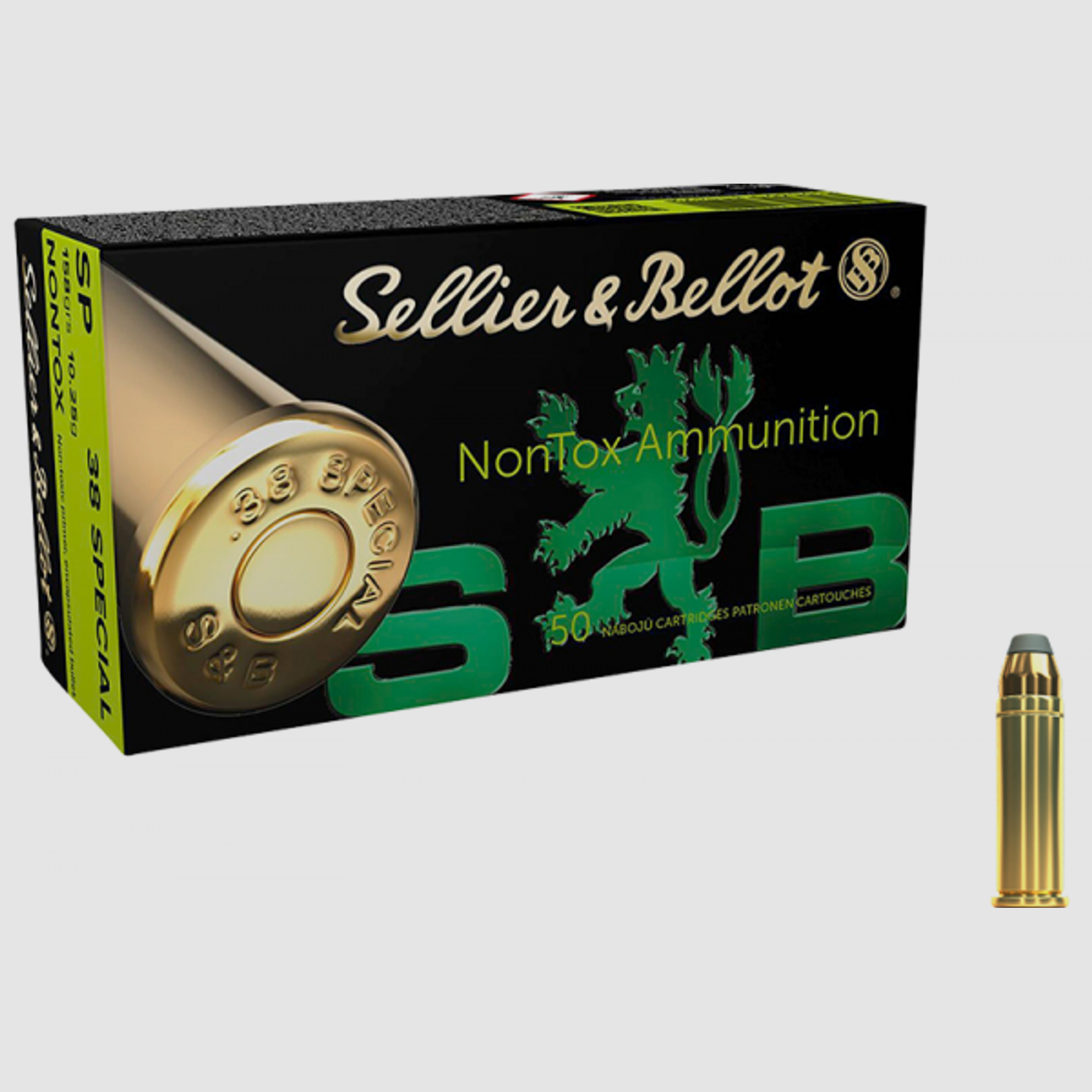 Sellier & Bellot Standard .38 Special SP 158 grs Revolverpatronen