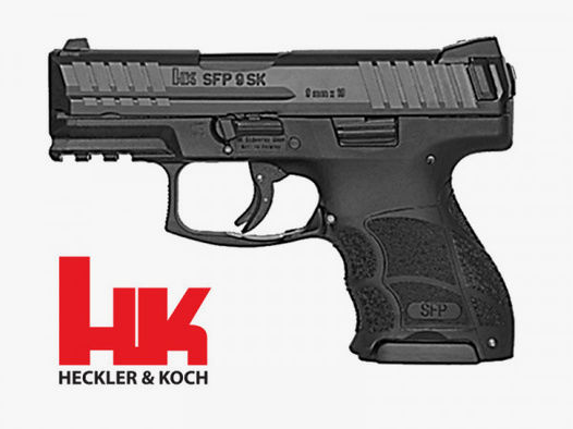 Heckler & Koch SFP9 SK 9mm Subkompakt Selbstladepistole Schwarz