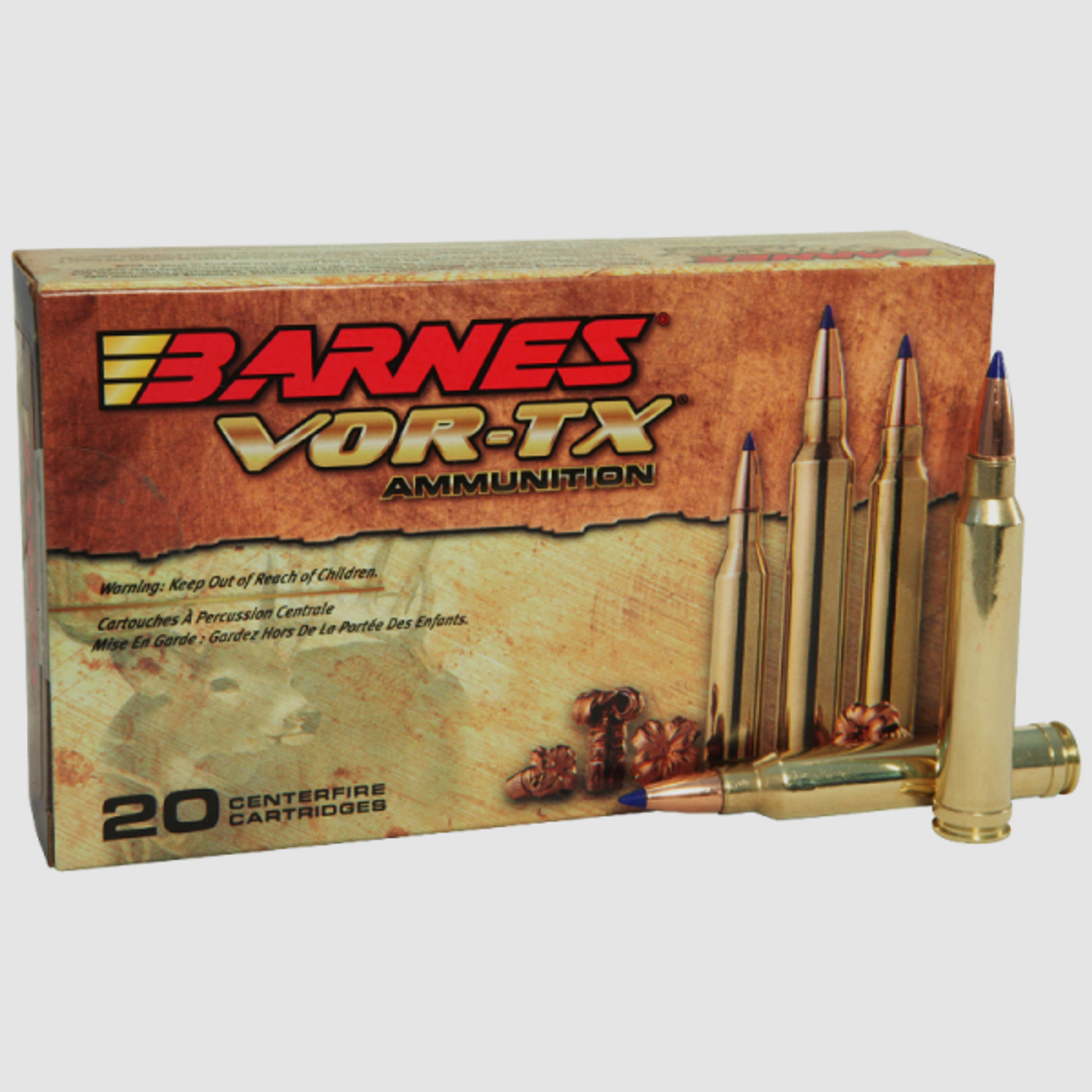Barnes VOR-TX .300 Win Mag TTSX 180 grs Büchsenpatronen