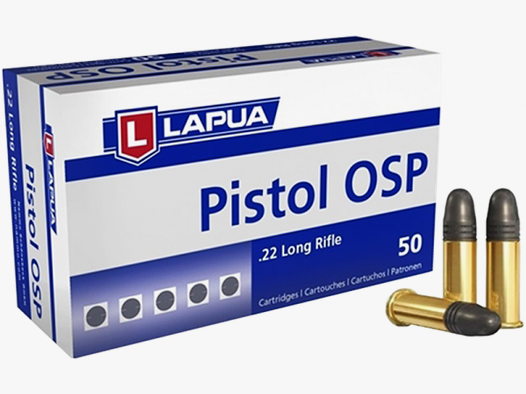 Lapua Pistol OSP .22 LR LRN 40 grs Kleinkaliberpatronen