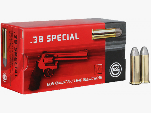Geco Standard .38 Special LRN 158 grs Revolverpatronen