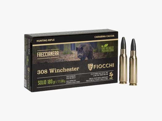 Fiocchi Hunting .308 Win BTHP 180 grs Büchsenpatronen
