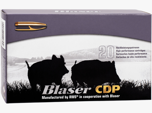 Blaser CDP 8x57 IRS 196 grs Büchsenpatronen