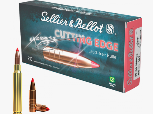 Sellier & Bellot eXergy Cutting Edge .30-06 Springfield CE 165 grs Büchsenpatronen