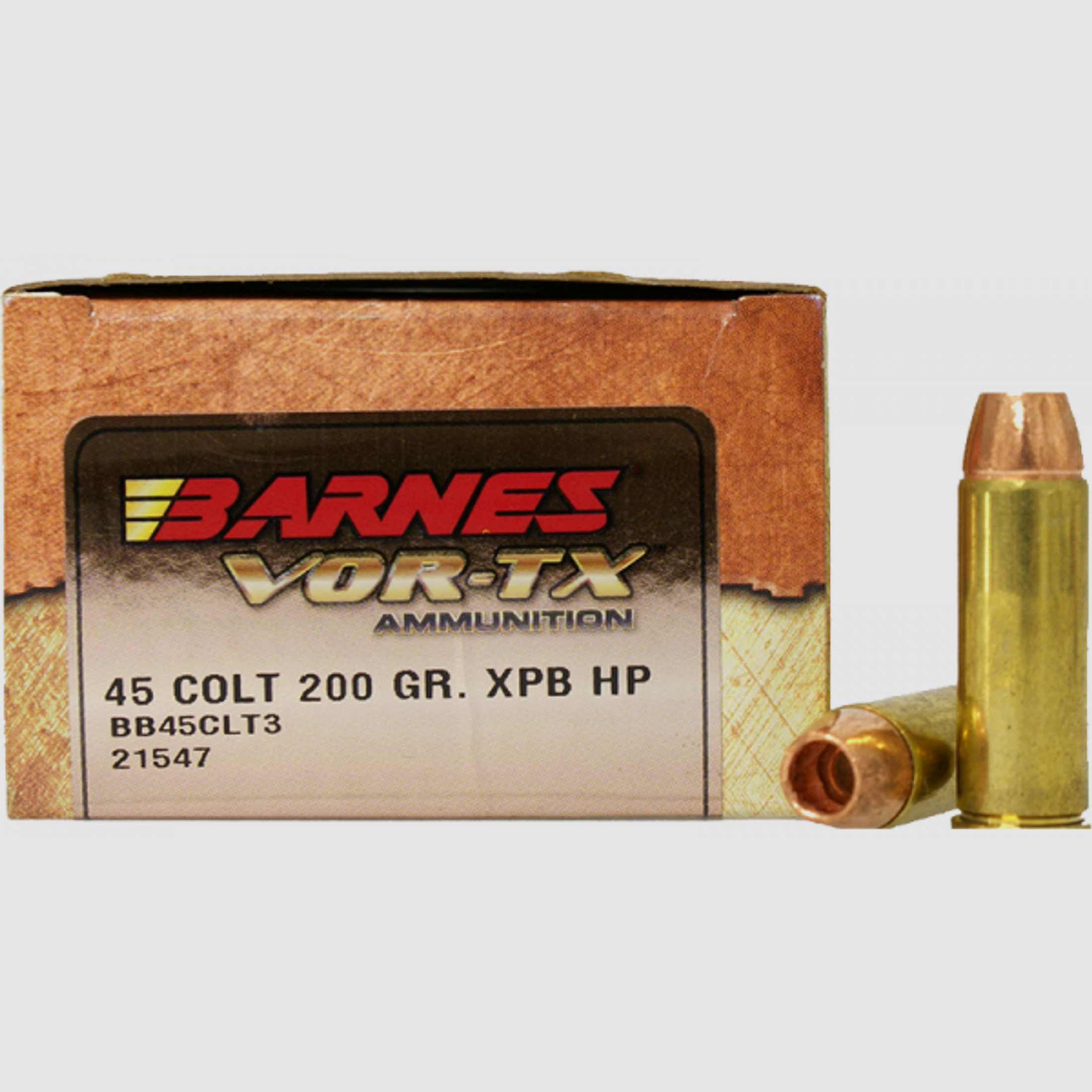 Barnes VOR-TX .45 Colt XPB 200 grs Revolverpatronen