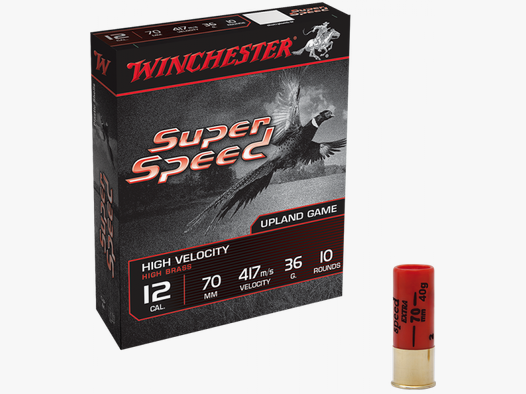 Winchester Super Speed Gen2 Extra 12/70 40 gr Schrotpatronen