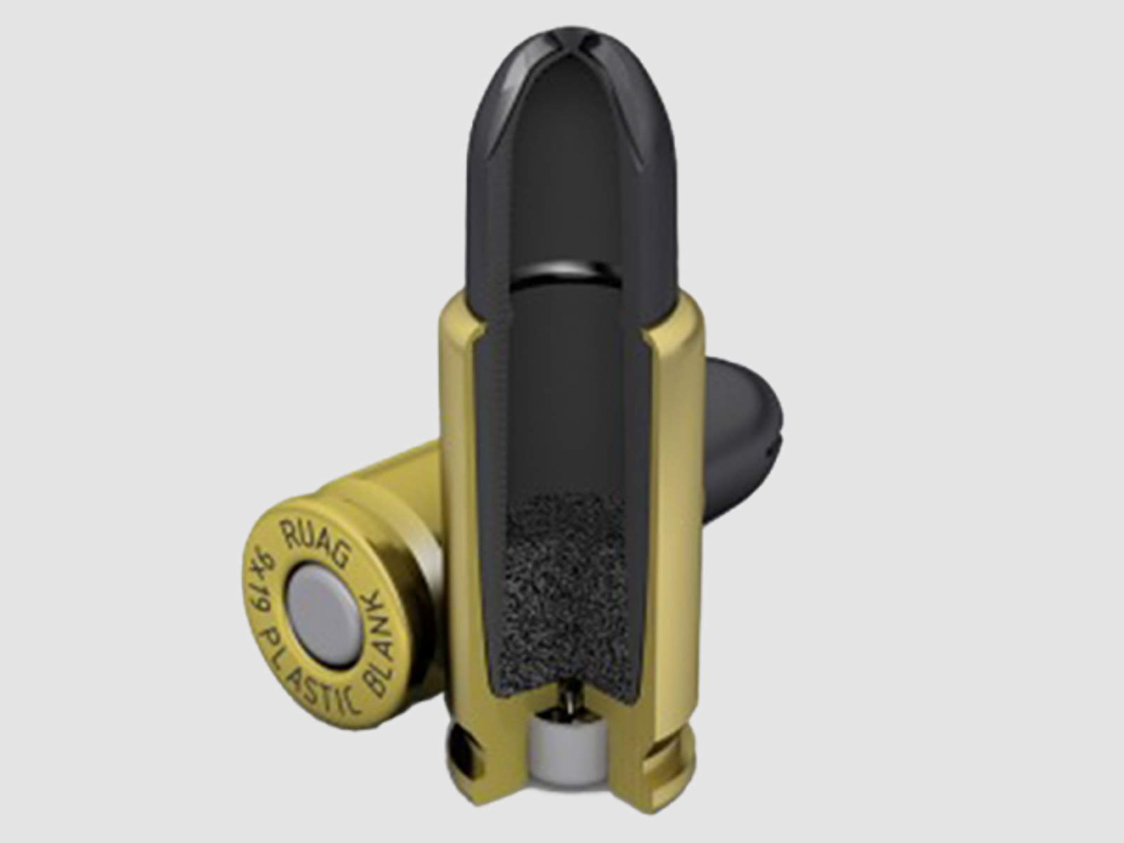 Geco 9mm Luger (9x19) Manöverpatronen