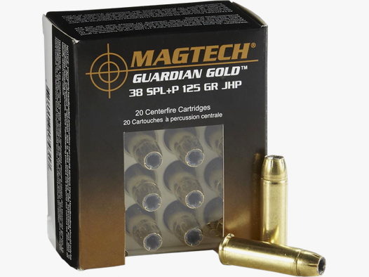 Magtech First Defense Guardian Gold .38 Special +P 125 grs Revolverpatronen