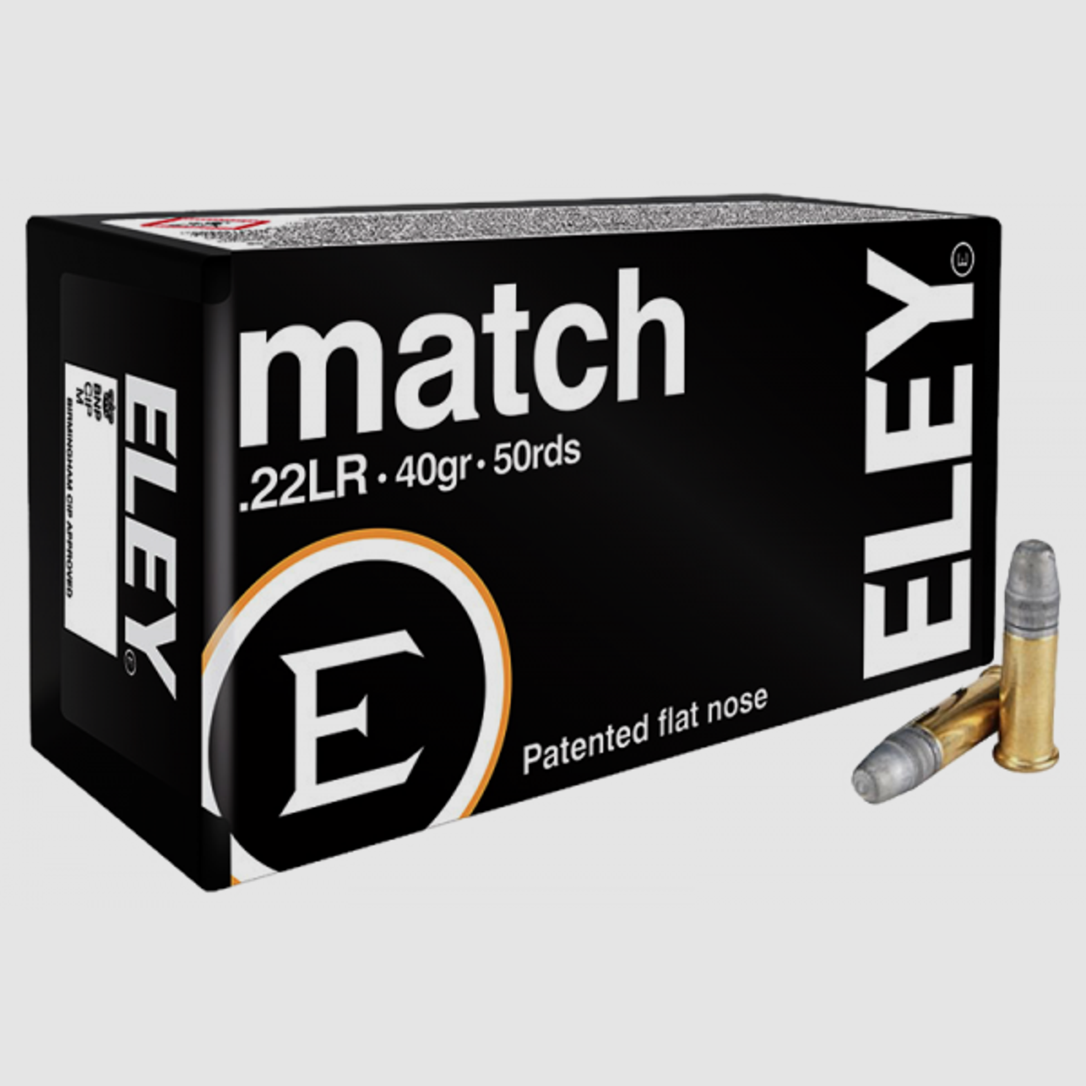Eley Match .22 LR LFN 40 grs Kleinkaliberpatronen