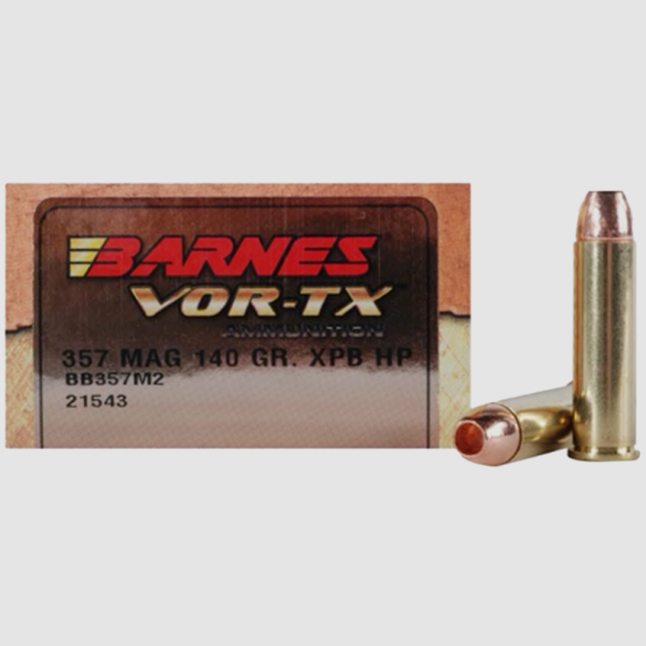 Barnes VOR-TX .357 Mag XPB 140 grs Revolverpatronen