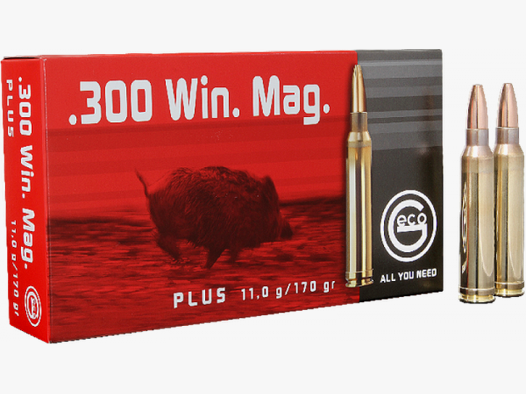 Geco Plus .300 Win Mag 170 grs Büchsenpatronen