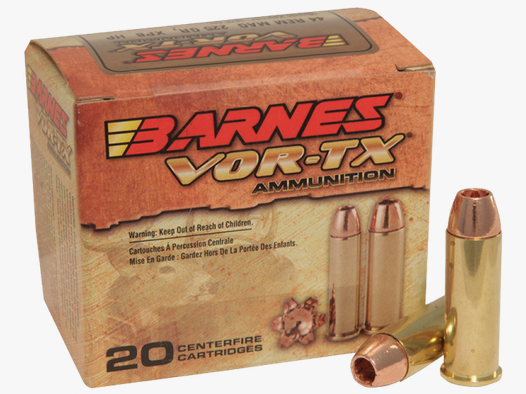 Barnes VOR-TX .44 Rem Mag XPB 225 grs Revolverpatronen