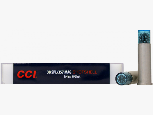 CCI Shotshell .38 Special CCI Bleischrot Nr.9 100 grs Revolverpatronen