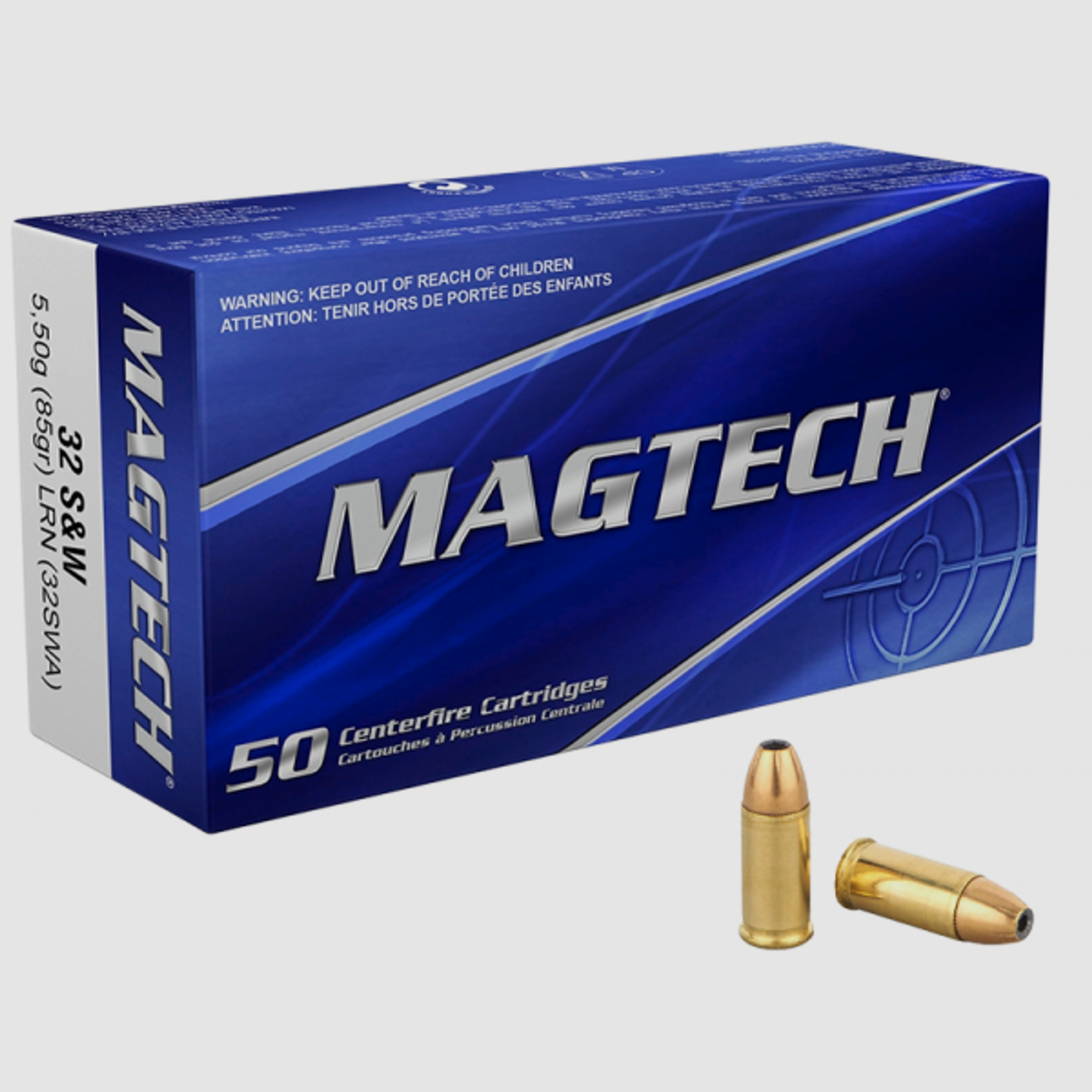 Magtech Standard 7,65mm Browning (.32 ACP) JHP 71 grs Pistolenpatronen