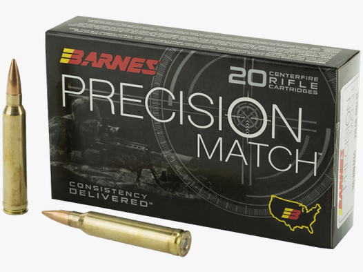 Barnes Precision Match .300 Win Mag OTM 220 grs Büchsenpatronen