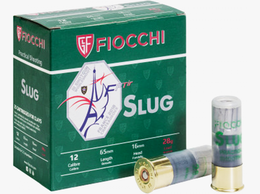 Fiocchi IPSC Practical Shooting Line 12/65 Slug Practical Shooting 433 grs Flintenlaufgeschoss