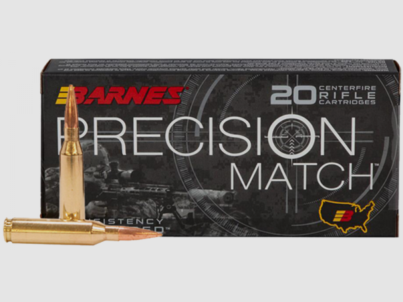 Barnes Precision Match .260 Rem OTM 140 grs Büchsenpatronen