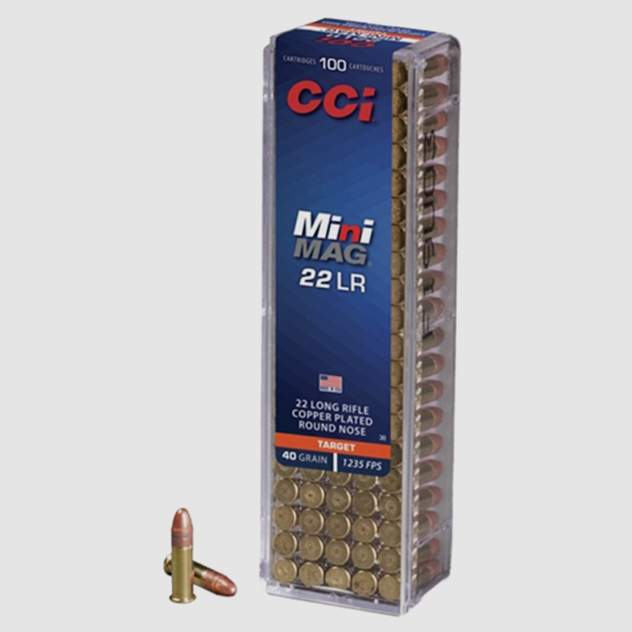 CCI Mini Mag .22 LR CPRN 40 grs Kleinkaliberpatronen