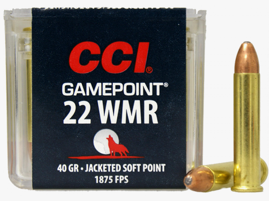 CCI Game Point .22 Win Mag SP 40 grs Kleinkaliberpatronen