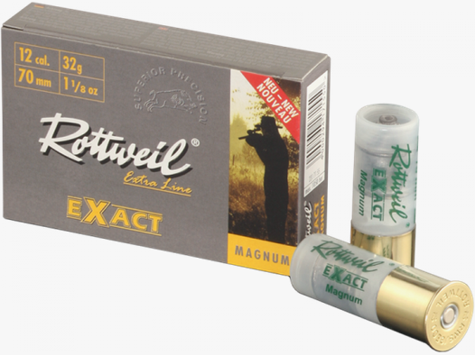 Rottweil Extra Line 12/70 Exact Magnum 32 g Flintenlaufgeschoss