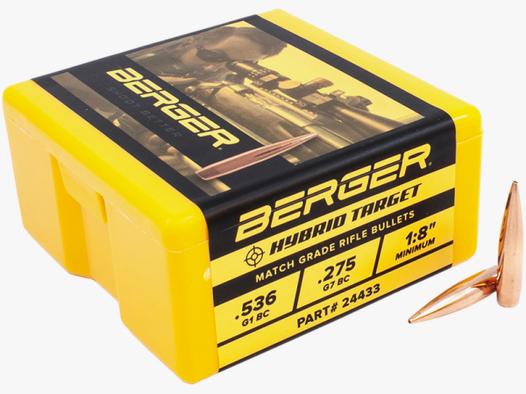 Berger Bullets Hybrid Target Langwaffengeschosse