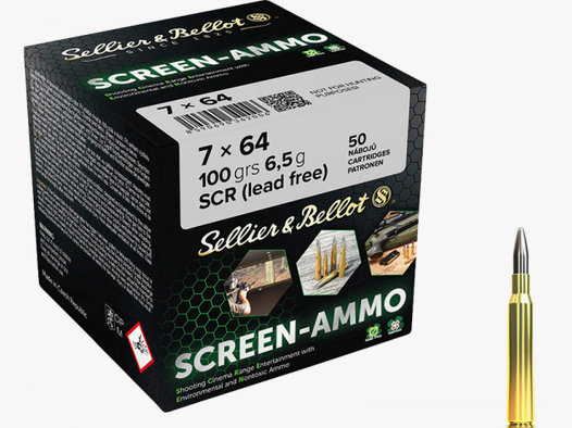 Sellier & Bellot Screen-Ammo 7x64 100 grs Büchsenpatronen