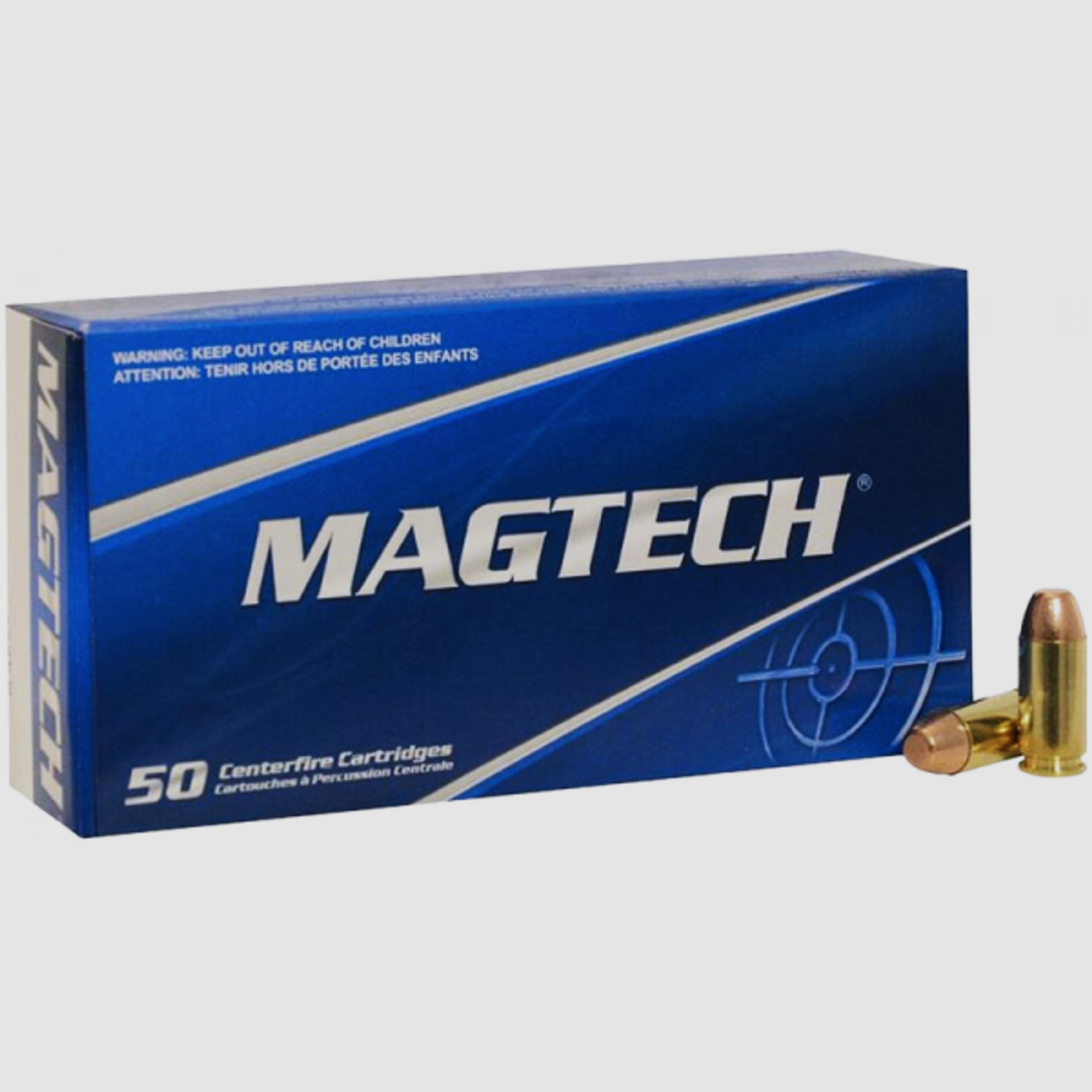 Magtech Standard .40 S&W FMJ Flat 165 grs Pistolenpatronen