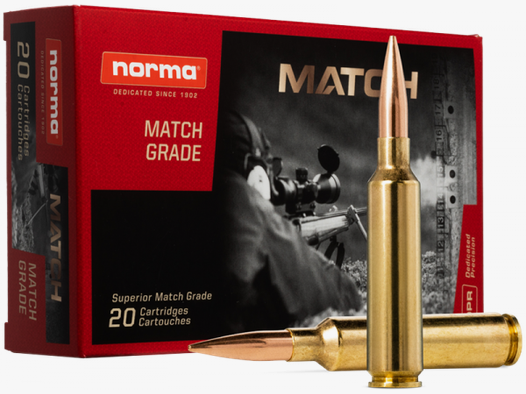 Norma Golden Target 6,5mm - 284 Norma BTHP 130 grs Büchsenpatronen