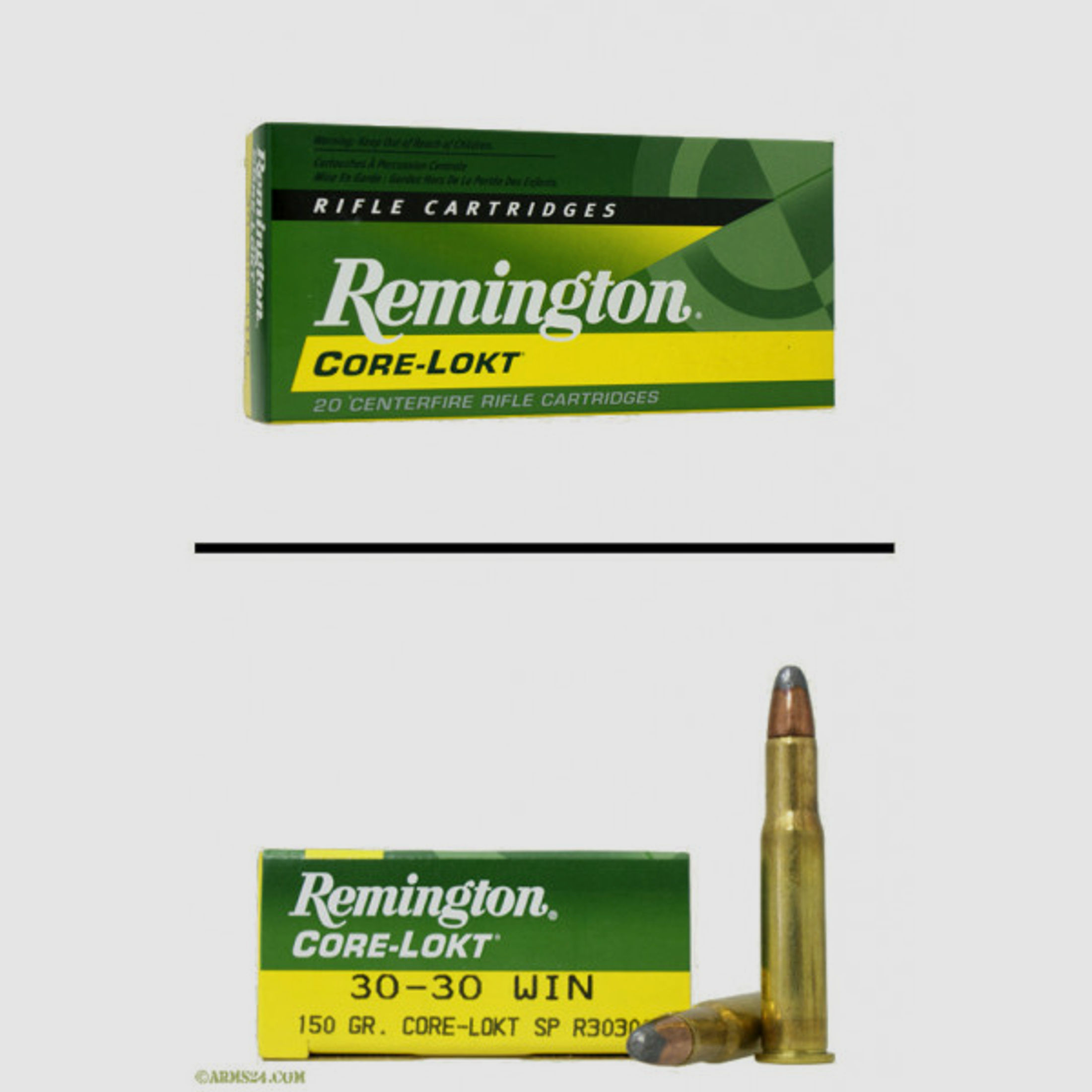 Remington .30-30 Win 9,72g - 150grs Remington Core-Lokt SP Büchsenmunition #27818