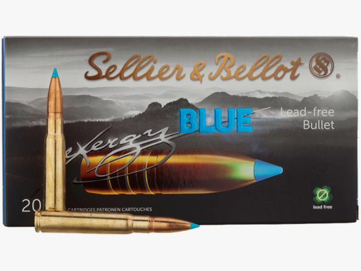 Sellier & Bellot eXergy Blue 6,5x55 SE TXRG 120 grs Büchsenpatronen