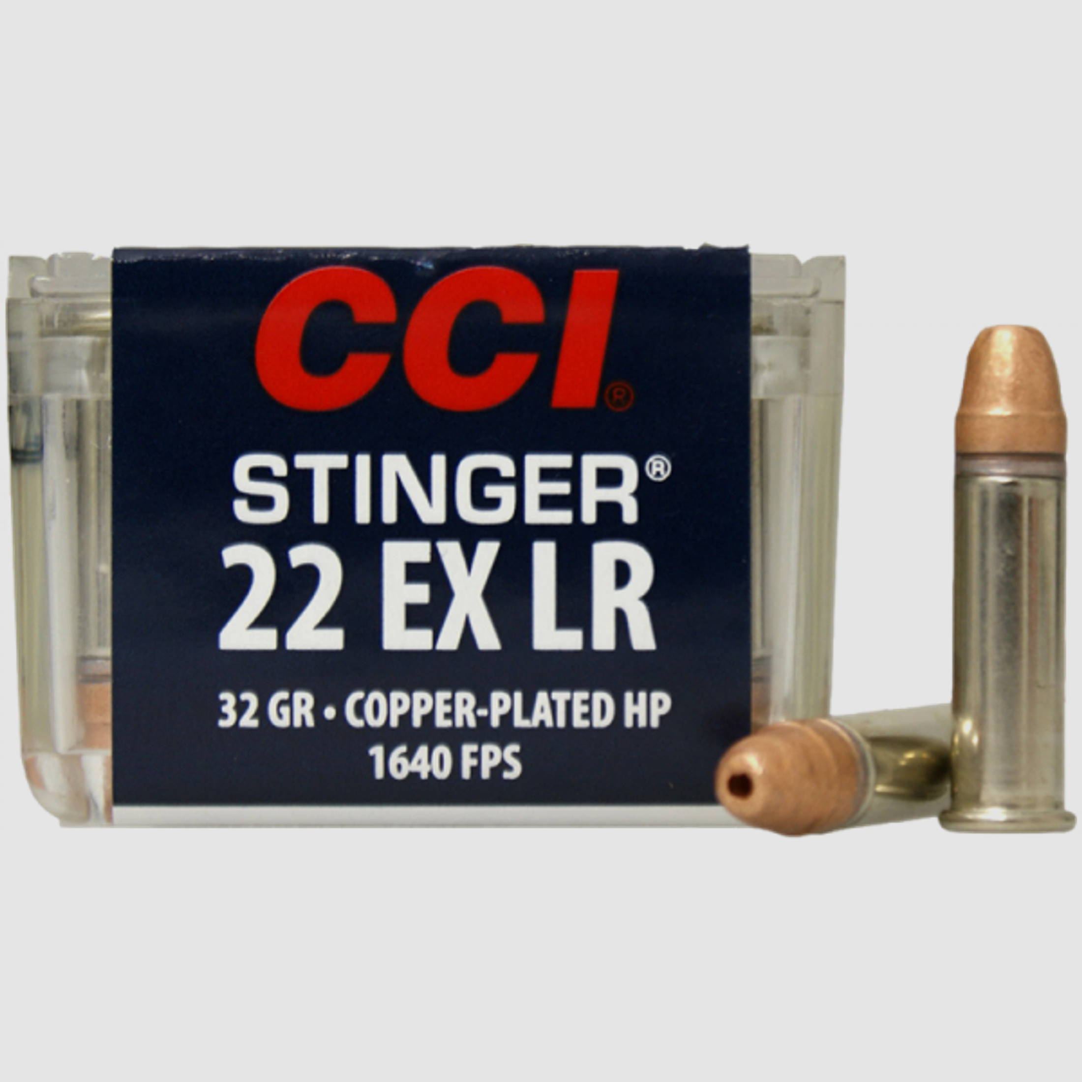 CCI Stinger .22 EX LR CPHP 32 grs Kleinkaliberpatronen