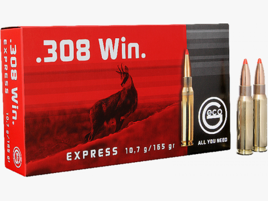 Geco Express .308 Win 165 grs Büchsenpatronen