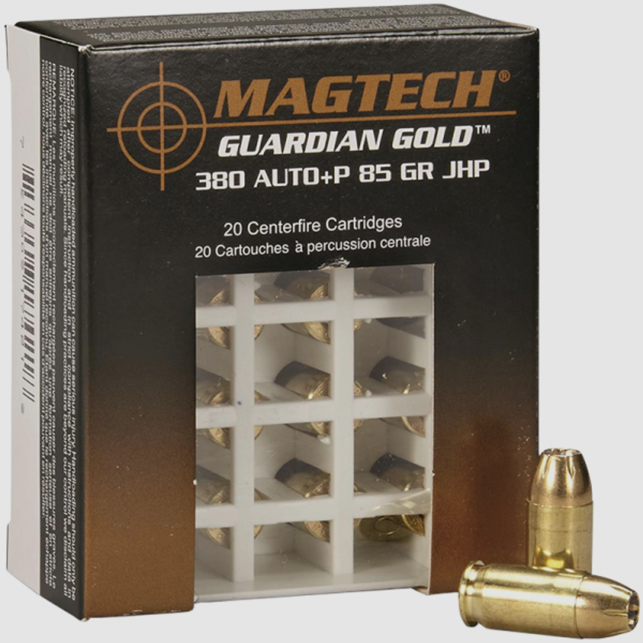 Magtech First Defense Guardian Gold 9mm Browning Kurz (.380 ACP) 85 grs Pistolenpatronen
