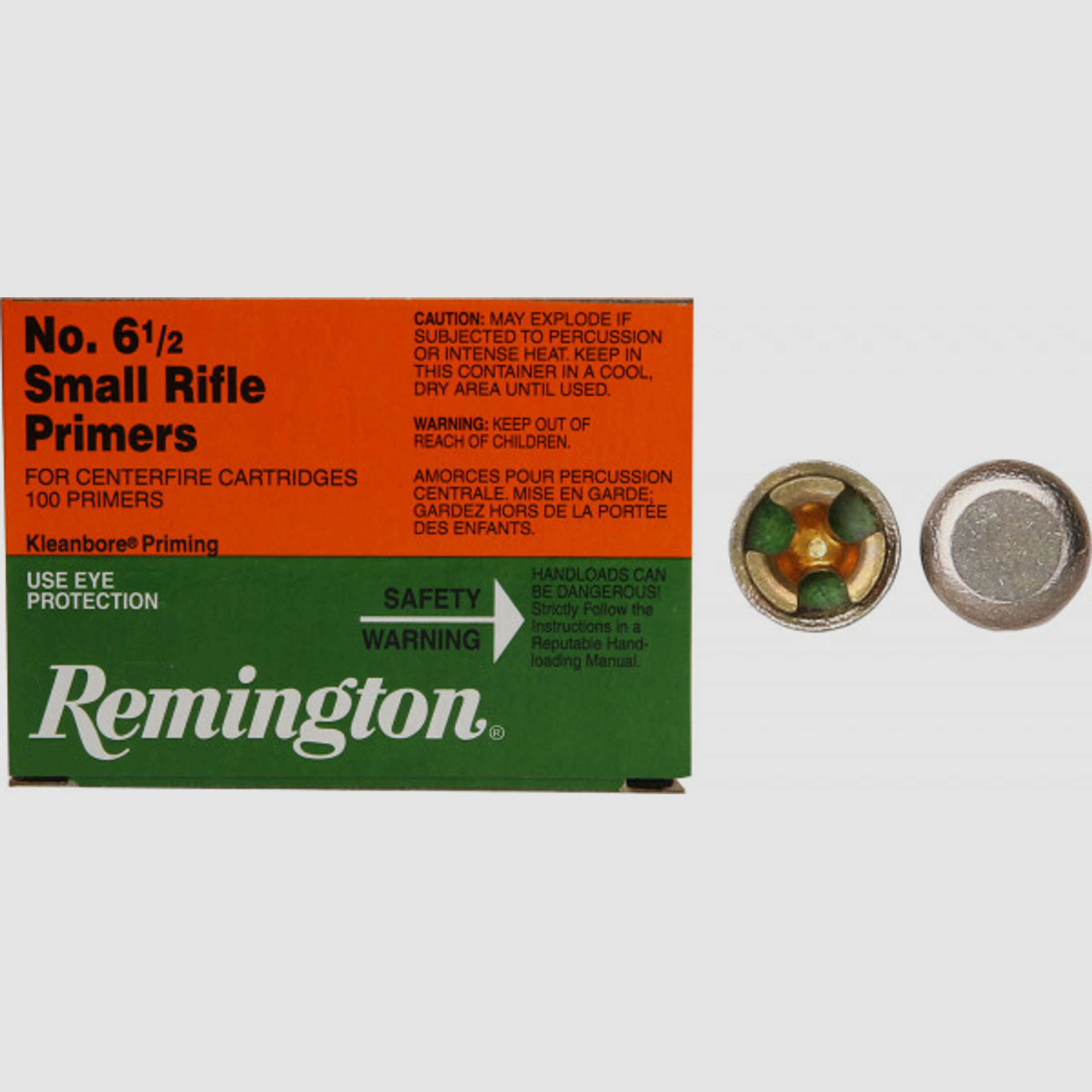 Remington Boxer Small Rifle Zündhütchen #22606