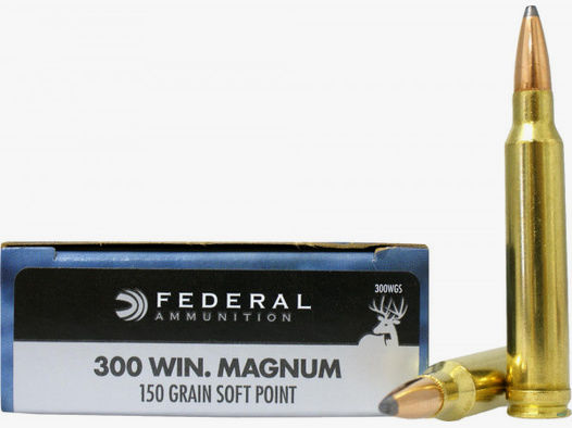 Federal Premium .300 Win Mag 9,72g - 150grs Speer Hot-Core SP Büchsenmunition