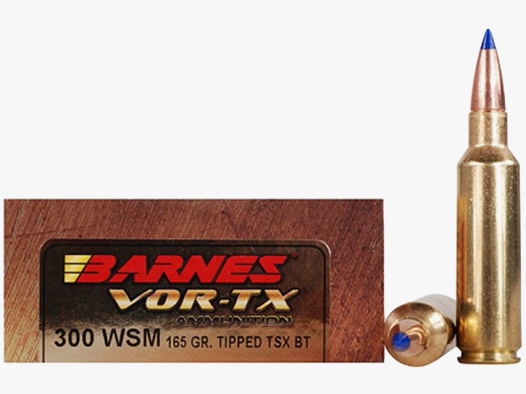 Barnes VOR-TX .300 WSM TTSX 165 grs Büchsenpatronen