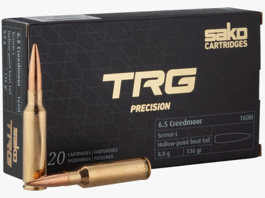 Sako TRG Precision 6,5mm Creedmoor 136 grs Büchsenpatronen