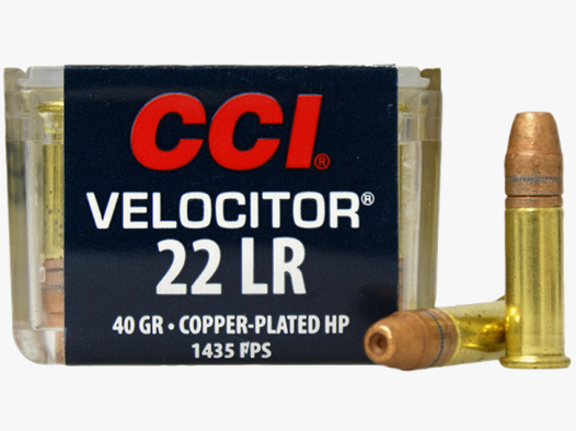 CCI Velocitor .22 LR CPHP 40 grs Kleinkaliberpatronen