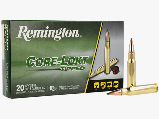 Remington Core-Lokt Tipped .308 Win 180 grs Büchsenpatronen