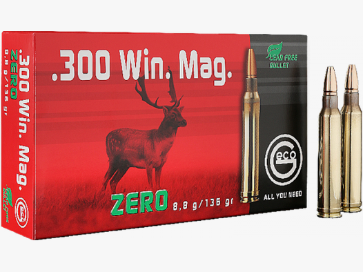 Geco Zero .300 Win Mag 136 grs Büchsenpatronen