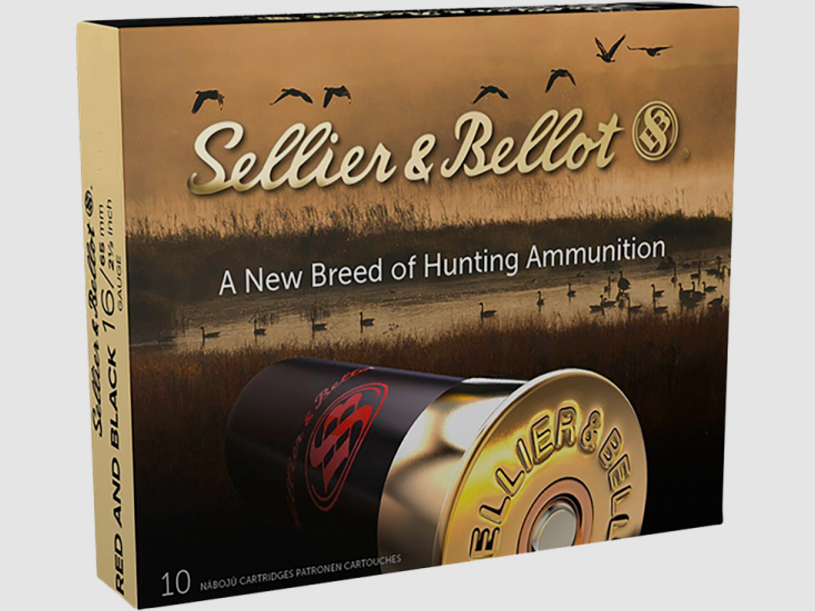 Sellier & Bellot Red and Black 16/65 28,4 gr Schrotpatronen