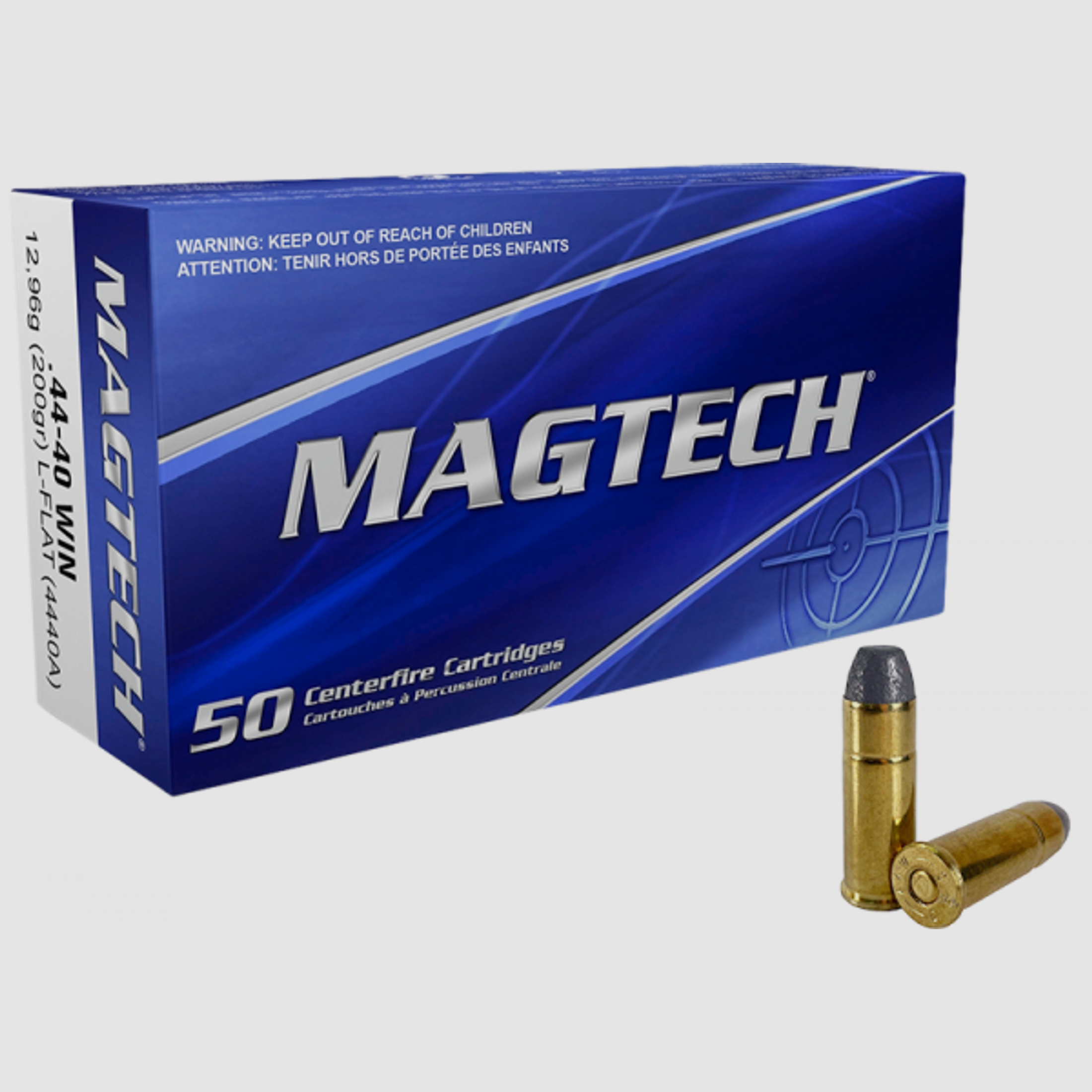 Magtech Standard .44-40 Win LFN 200 grs Revolverpatronen