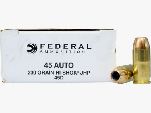 Federal Premium .45 ACP 14,90g - 230grs JHP Pistolenmunition