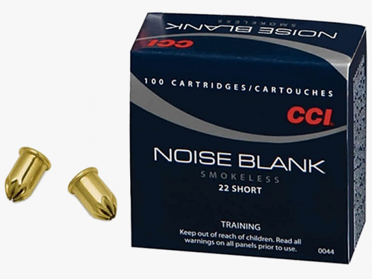 CCI Noise Blank .22 Short Kleinkaliberpatronen