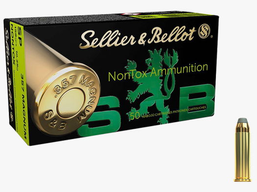 Sellier & Bellot Standard .357 Mag SP 158 grs Revolverpatronen