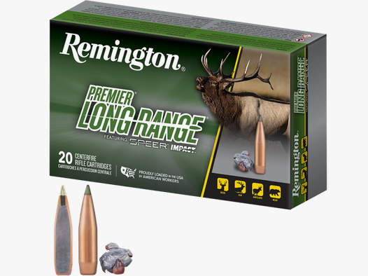 Remington Premier Long Range 6,5mm Creedmoor Speer Impact 140 grs Büchsenpatronen