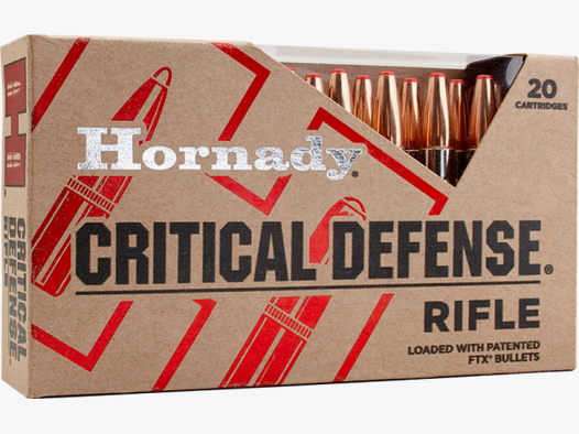 Hornady Critical Defense .223 Rem FTX 73 grs Büchsenpatronen