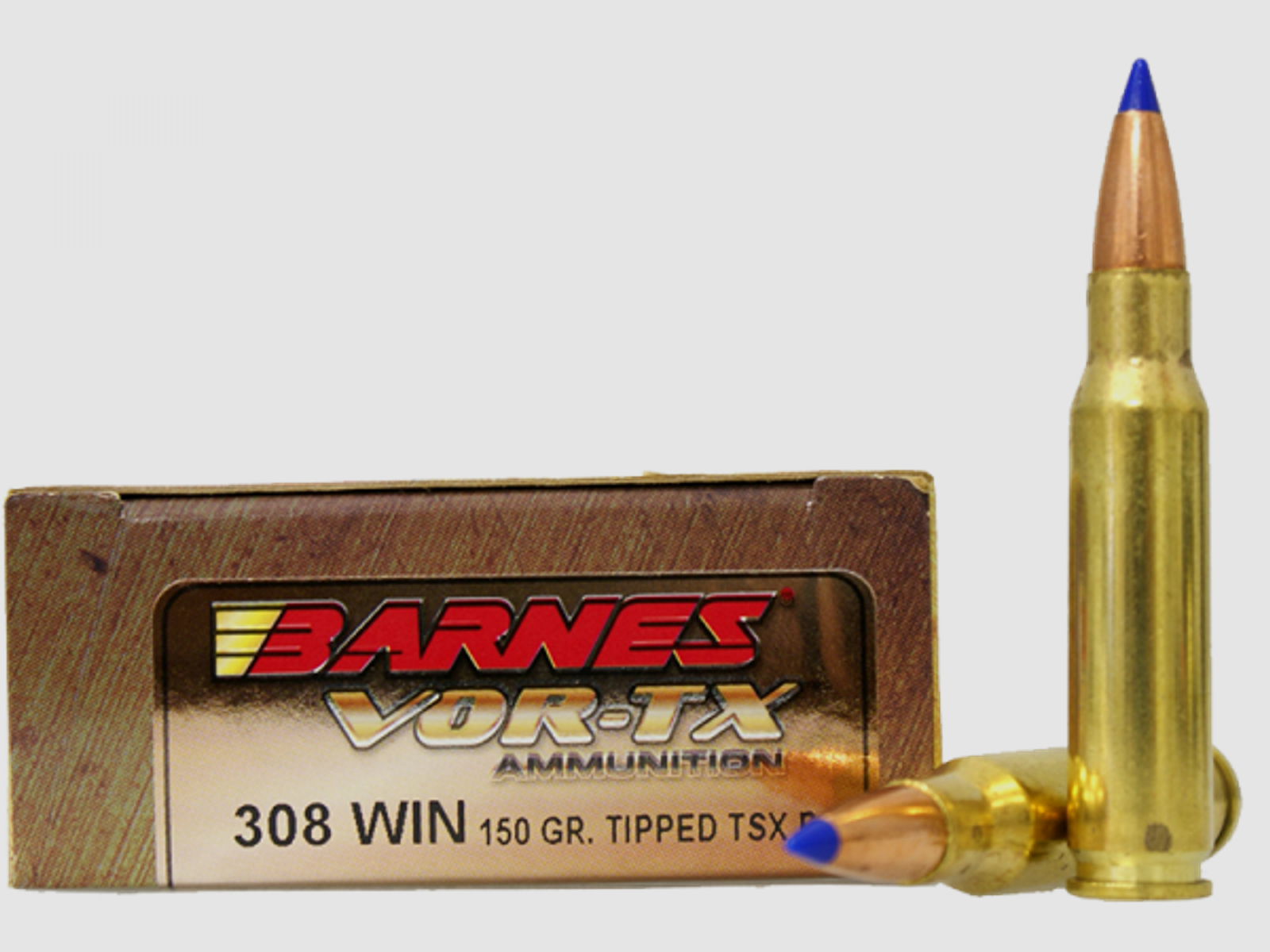 Barnes VOR-TX Euro .308 Win TTSX 150 grs Büchsenpatronen