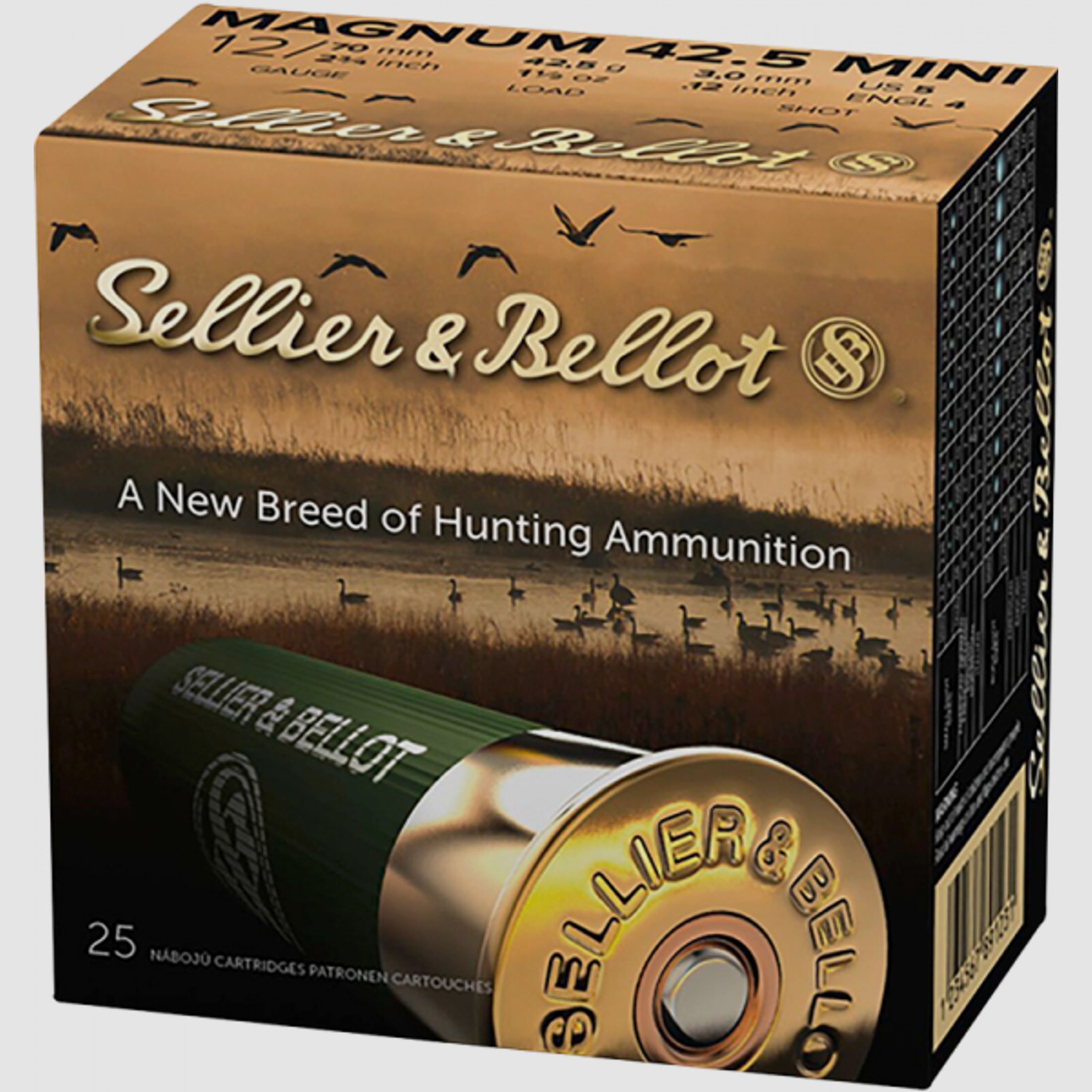 Sellier & Bellot Magnum 42.5 12/70 42,5 gr Schrotpatronen