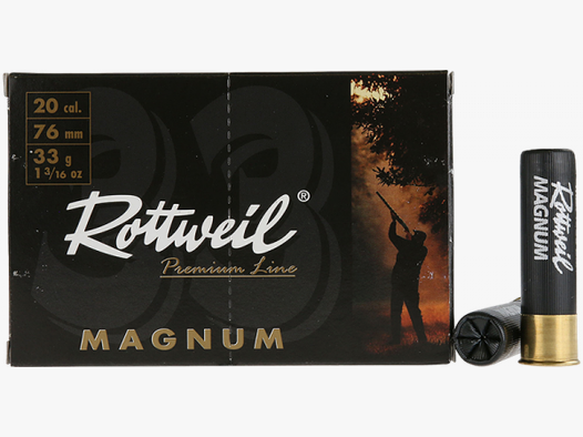 Rottweil Magnum 20/76 33 gr Schrotpatronen